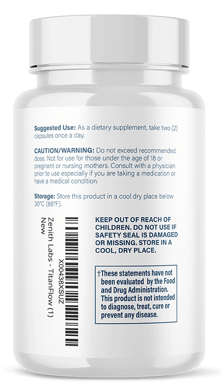 TitanFlow Prostate | Advanced Prostate Health Support Supplement