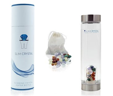 SlimCrystal | Crystal Water Bottle for Daily Wellness