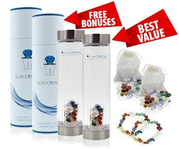 SlimCrystal | Crystal Water Bottle for Daily Wellness